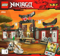 LEGO 2504 instructions page 1 – build guide