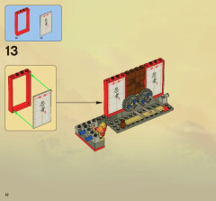 LEGO 2504 instructions page 12 – build guide