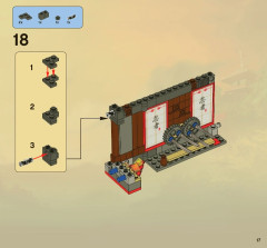 LEGO 2504 instructions page 17 – build guide