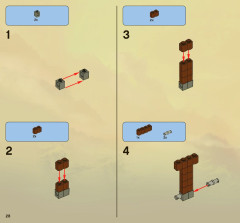 LEGO 2504 instructions page 28 – build guide