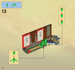 LEGO 2504 instructions page 34 – build guide