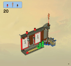 LEGO 2504 instructions page 41 – build guide