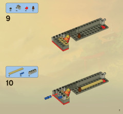 LEGO 2504 instructions page 7 – build guide