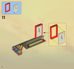 LEGO 2504 instructions page 8 – build guide