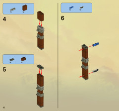 LEGO 2504 instructions page 12 – build guide