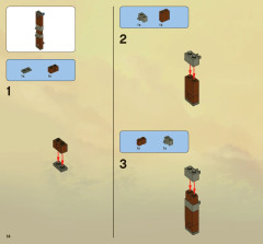 LEGO 2504 instructions page 14 – build guide