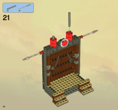 LEGO 2504 instructions page 24 – build guide