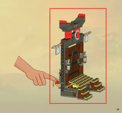 LEGO 2504 instructions page 29 – build guide