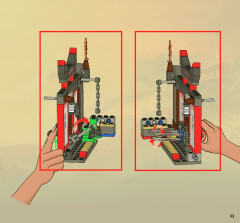 LEGO 2504 instructions page 33 – build guide