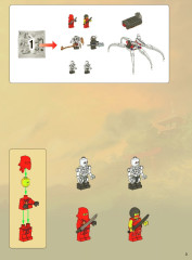 LEGO 2505 instructions page 3 – build guide