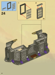 LEGO 2505 instructions page 36 – build guide