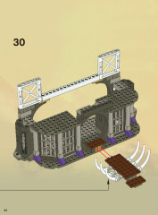 LEGO 2505 instructions page 44 – build guide