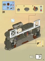 LEGO 2505 instructions page 45 – build guide