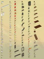 LEGO 2505 instructions page 46 – build guide