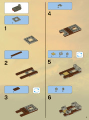 LEGO 2505 instructions page 5 – build guide