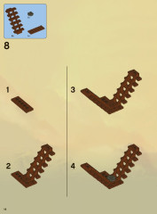 LEGO 2505 instructions page 14 – build guide