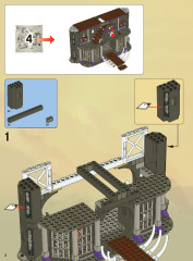 LEGO 2505 instructions page 2 – build guide