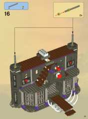 LEGO 2505 instructions page 23 – build guide