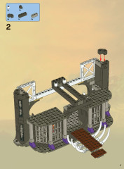 LEGO 2505 instructions page 3 – build guide