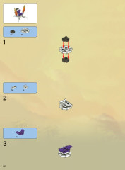 LEGO 2505 instructions page 32 – build guide