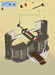 LEGO 2505 instructions page 6 – build guide