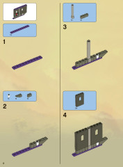 LEGO 2505 instructions page 8 – build guide