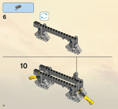 LEGO 2506 instructions page 12 – build guide