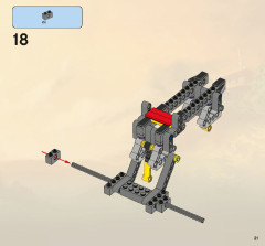 LEGO 2506 instructions page 21 – build guide