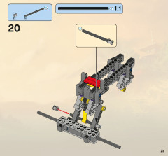 LEGO 2506 instructions page 23 – build guide
