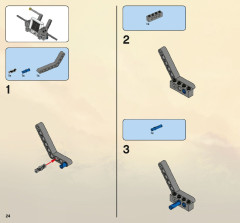 LEGO 2506 instructions page 24 – build guide