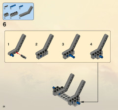 LEGO 2506 instructions page 26 – build guide