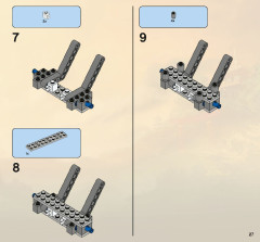 LEGO 2506 instructions page 27 – build guide