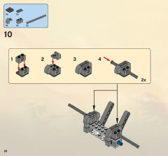 LEGO 2506 instructions page 28 – build guide