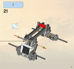 LEGO 2506 instructions page 31 – build guide