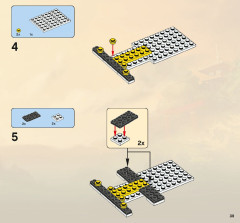LEGO 2506 instructions page 39 – build guide