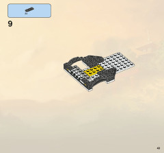 LEGO 2506 instructions page 43 – build guide