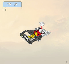 LEGO 2506 instructions page 45 – build guide