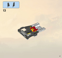 LEGO 2506 instructions page 47 – build guide