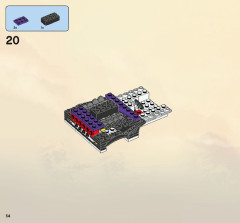 LEGO 2506 instructions page 54 – build guide