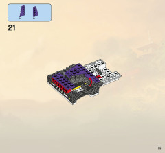 LEGO 2506 instructions page 55 – build guide