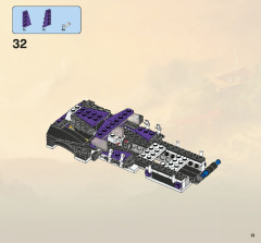 LEGO 2506 instructions page 13 – build guide