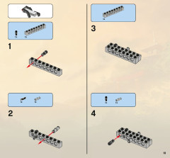 LEGO 2506 instructions page 19 – build guide