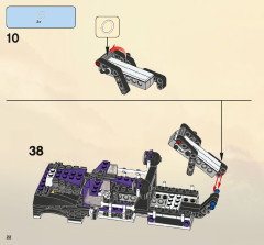 LEGO 2506 instructions page 22 – build guide