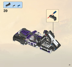 LEGO 2506 instructions page 23 – build guide