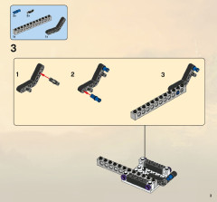 LEGO 2506 instructions page 3 – build guide