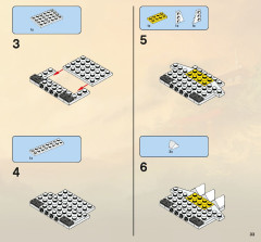 LEGO 2506 instructions page 33 – build guide