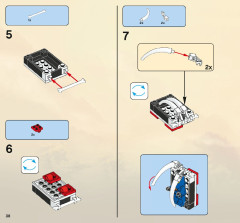 LEGO 2506 instructions page 38 – build guide