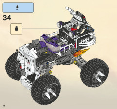 LEGO 2506 instructions page 48 – build guide