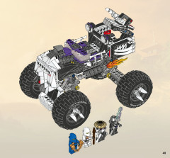 LEGO 2506 instructions page 49 – build guide