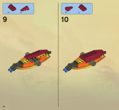 LEGO 2507 instructions page 10 – build guide